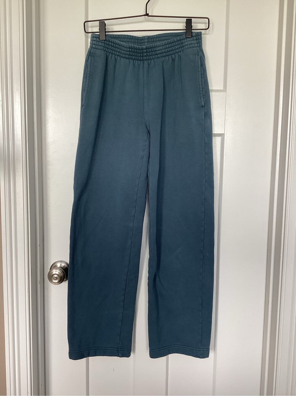 Aritzia Blue TNA Cozy Fleece Boyfriend Sweatpants - Women's size XS